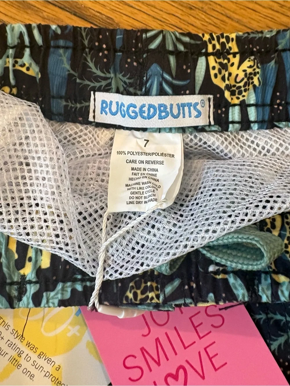 3/$20 NWT Rugged Butts Jungle Swim Trunks